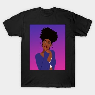 Curly Hair Don't Care T-Shirt